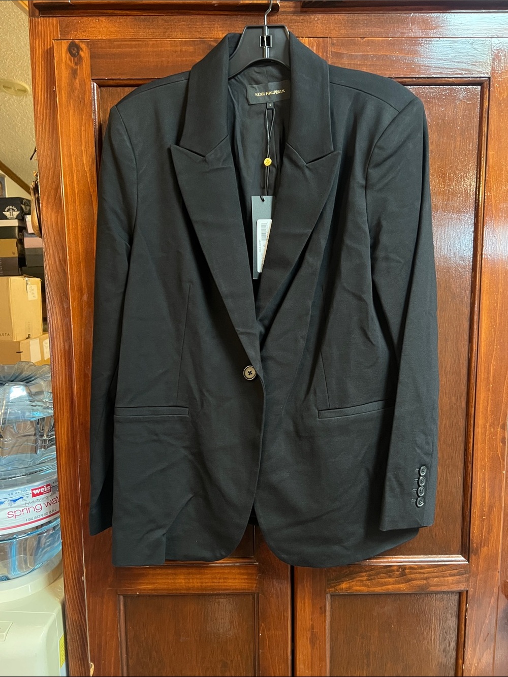 Women’s size large KObi HALPERIN brand  colie jacket black double breasted